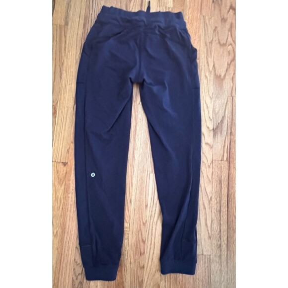 Lululemon Navy Blue Size 6  Joggers Stretch Athletic Comfort Soft - Picture 5 of 6